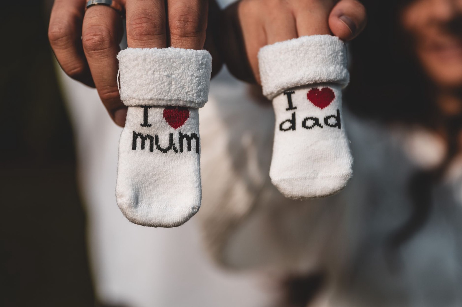 Chaussettes colorées emballées en cadeau pour toute la famille